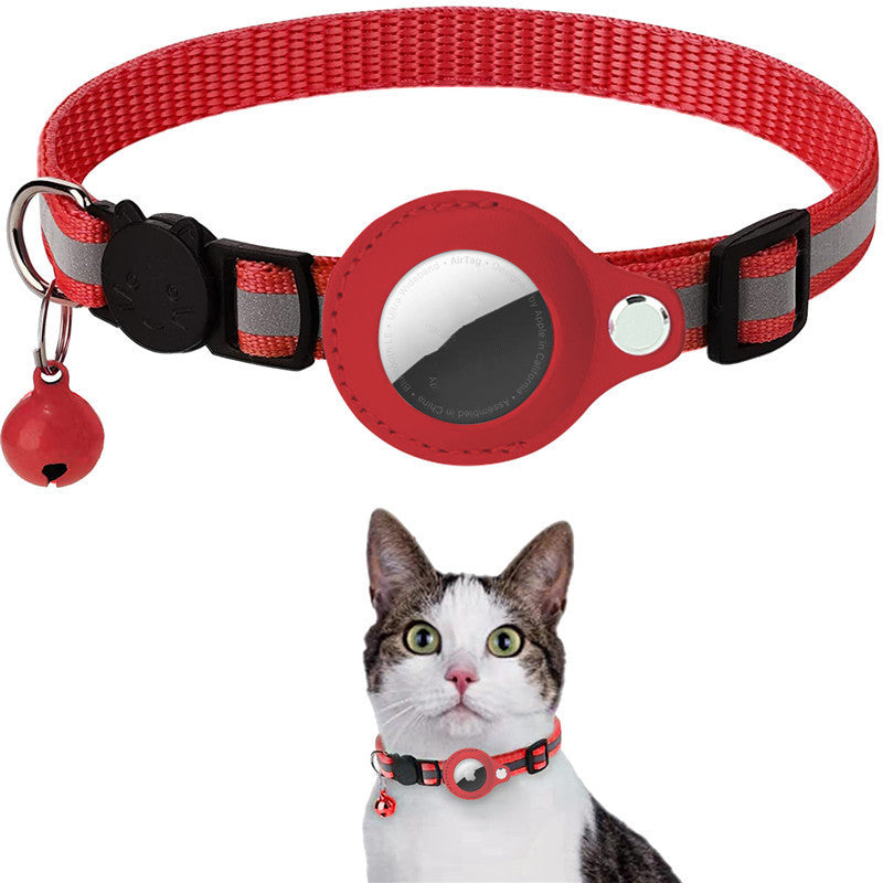Reflective & Waterproof AirTag Cat Collar