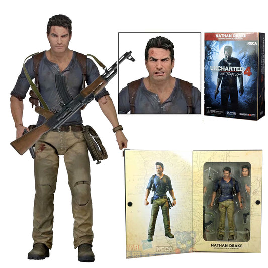 Uncharted 4 Nathan Drake - Action Figure Collectable