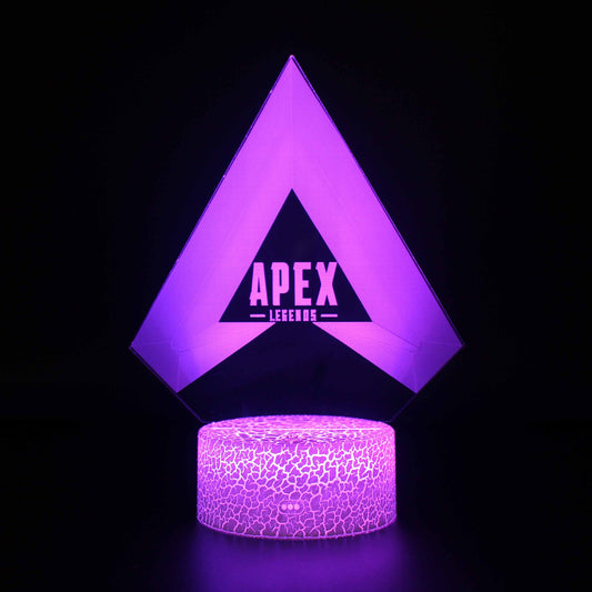 APEX Legends 3D LED Touch Lamp with optional remote control