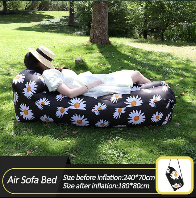 Inflatable Sofa Bed - No pump needed