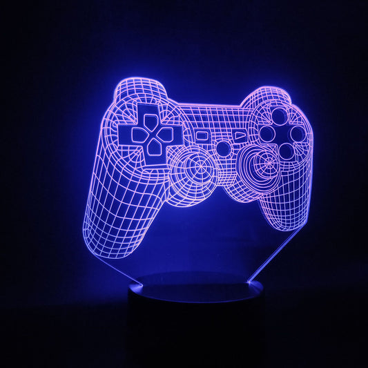 PlayStation Gamepad 3D LED night light / lamp