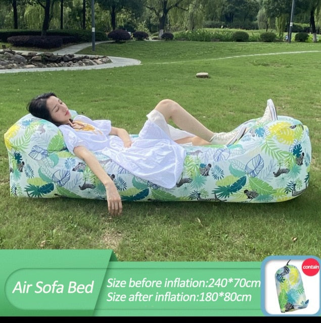 Inflatable Sofa Bed - No pump needed