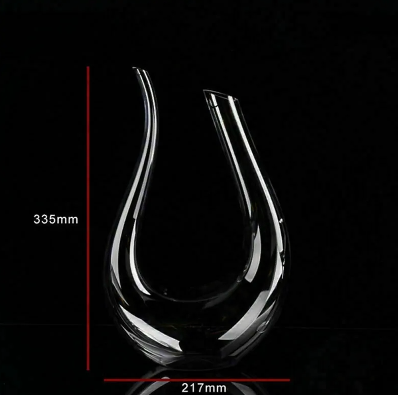 Elegant Crystal Wine Decanter Bottle