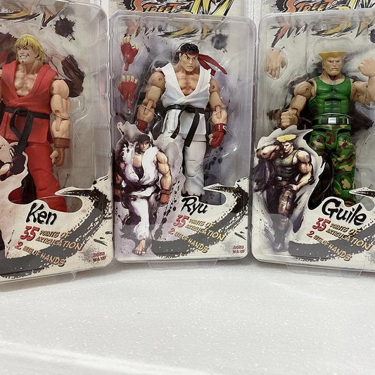 NECA Street Fighter Collection Action Figures